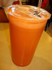 The Carrot Milk Shake