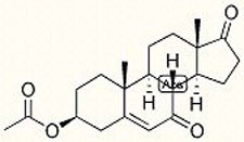 the DHEA molecule